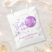 Paarse muziek in mijn verjaardagstijd bedankzakje (Geknipt)