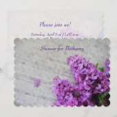 Paarse muziek op oude vellen kaart (Voorkant / Achterkant)