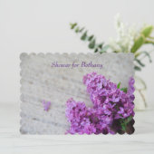 Paarse muziek op oude vellen kaart (Staand voorkant)