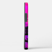 Paarse muziekluidsprekers Hoesje-Mate iPhone draag Case-Mate iPhone Case (Achterkant / Rechts)