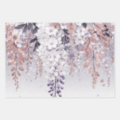 Paarse mystieke Wisteria Drift Inpakpapier Vel (Voorkant 3)