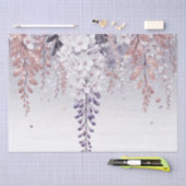 Paarse mystieke Wisteria Drift Tissuepapier (Craft)