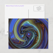 Paarse N Gold Dream Catcher Briefkaart (Voorkant / Achterkant)