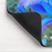 Paarse N Turquoise Daylily Mousepad Muismat (Hoek)