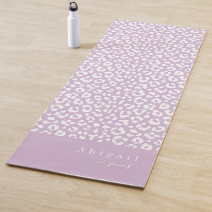 Paarse naam van het Manuscript van de Druk van het Yogamat