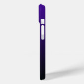 Paarse naar zwart Case-Mate iPhone case (Achterkant / Links)