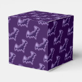 Paarse nachtveetsenbeugel bedankdoosjes (Achterkant)