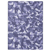 Paarse Navy Camouflage Klembord (Achterkant)