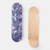 Paarse Navy Camouflage Persoonlijk Skateboard (Voorkant)