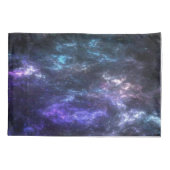 Paarse Nebula Galaxy Pillow Hoesjes Kussensloop (Achterkant-Links)