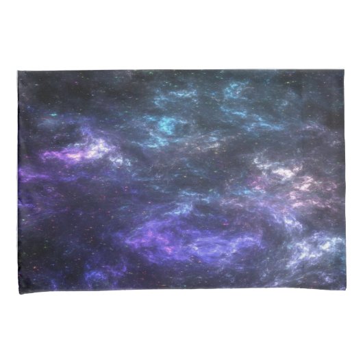 Paarse Nebula Galaxy Pillow Hoesjes Kussensloop (Voorkant-Rechts)