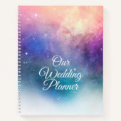 Paarse Nebula Notitieboek (Voorkant)