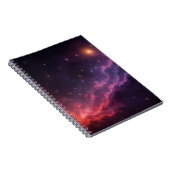 Paarse Nebula Notitieboek (Rechterzijde)