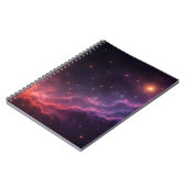 Paarse Nebula Notitieboek (Linkerzijde)