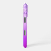 Paarse Neon iPhone hoesje iPhone 16 Pro Hoesje (Rechterkant)