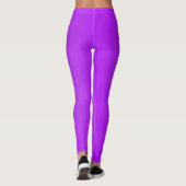 Paarse Neon Leggings (Achterkant)