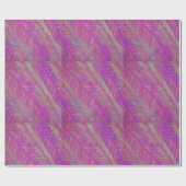 Paarse Neon Palms Cadeaupapier (Vlak)