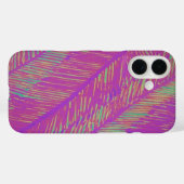 Paarse Neon Palms Case-Mate iPhone Case (Achterkant (horizontaal))