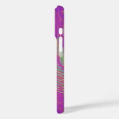 Paarse Neon Palms Case-Mate iPhone Case (Achterkant / Links)