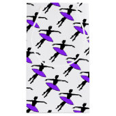 Paarse Neon Tutu Ballerina Ballet Dance Teacher Klein Cadeauzakje (Achterkant)