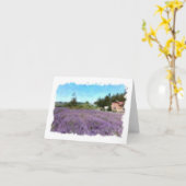 Paarse Nevel Kaart (Gele Bloem)