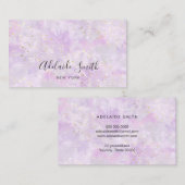 paarse nevel visitekaartje (Voorkant / Achterkant)