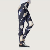 paarse nieuwjaarsdag leggings (Rechts)