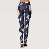 paarse nieuwjaarsdag leggings (Achterkant)