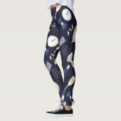 paarse nieuwjaarsdag leggings (Links)
