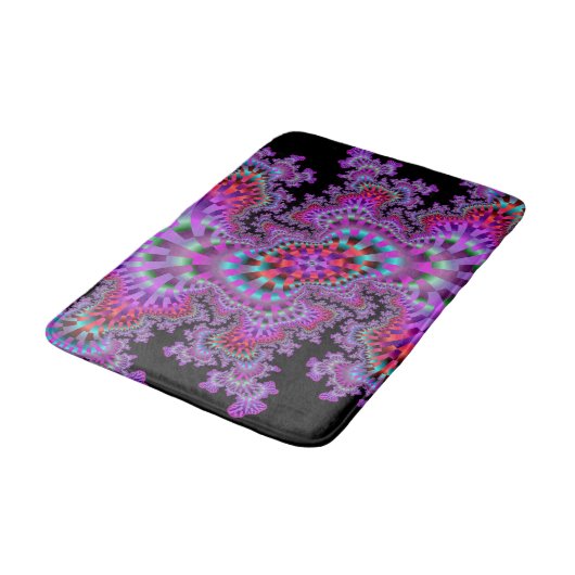Paarse Nightmare Bath Mat (Gekanteld)