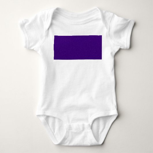 Paarse Noise Custom Baby Bodysuit (Voorkant)