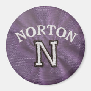 Paarse Norton Magnet