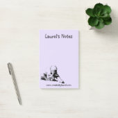 Paarse Note Pad met Baby olifant (Kantoor)