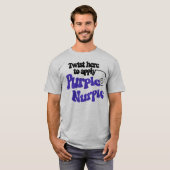 PAARSE NURPLE T-SHIRT (Voorkant volledig)