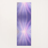 Paarse oceaankeukenhanddoek yogamat (Achterkant)