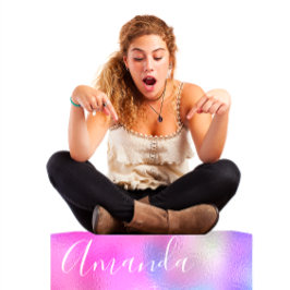 Paarse oceaanroze golven blauw kaart