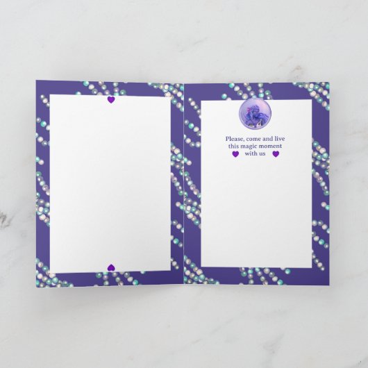 Paarse Ocean Mermaid (Binnen)