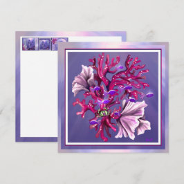 Paarse Ocean Mermaid