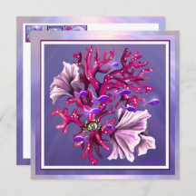 Paarse Ocean Mermaid