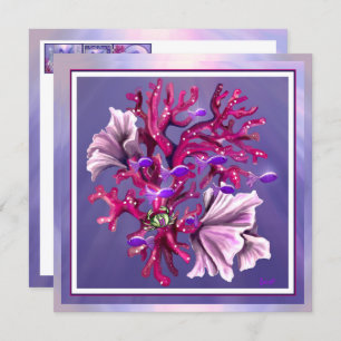 Paarse Ocean Mermaid