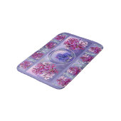 Paarse Ocean Mermaid Bath Mat (Gekanteld)
