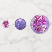 Paarse Ocean Mermaid Confetti (Voorkanten)