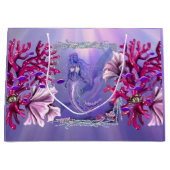 Paarse Ocean Mermaid Groot Cadeauzakje (Voorkant)