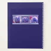 Paarse Ocean Mermaid Planner (Achterkant)