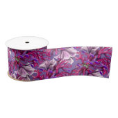 Paarse Ocean Mermaid Satijnen Lint (Spoel)