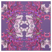 Paarse Ocean Mermaid Stof (Swatch)