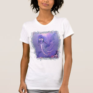 Paarse Ocean Mermaid T-shirt