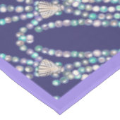 Paarse Ocean Mermaid Tablecloth Tafelkleed (Gekanteld)