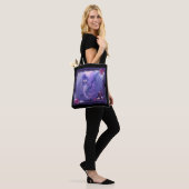 Paarse Ocean Mermaid Tote Bag (Op model)