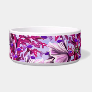 Paarse Ocean Mermaid Voerbakje